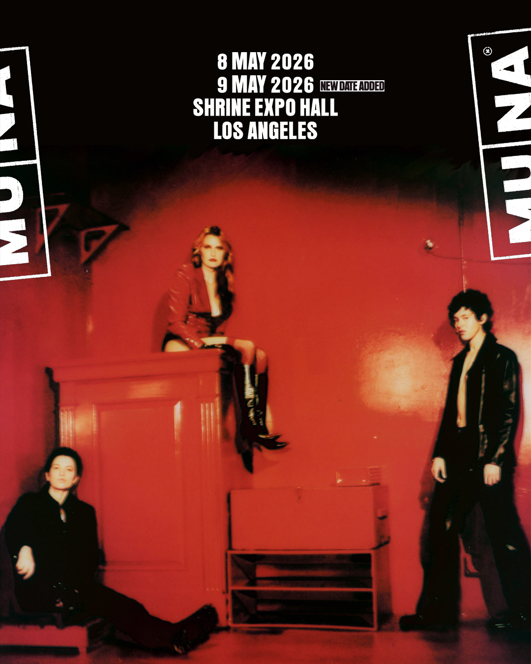 Muna at Shrine Expo Hall on May 8